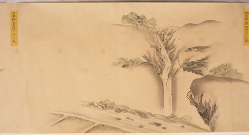 奴可郡 森脇村 しもの滝（現庄原市東城町栗田）